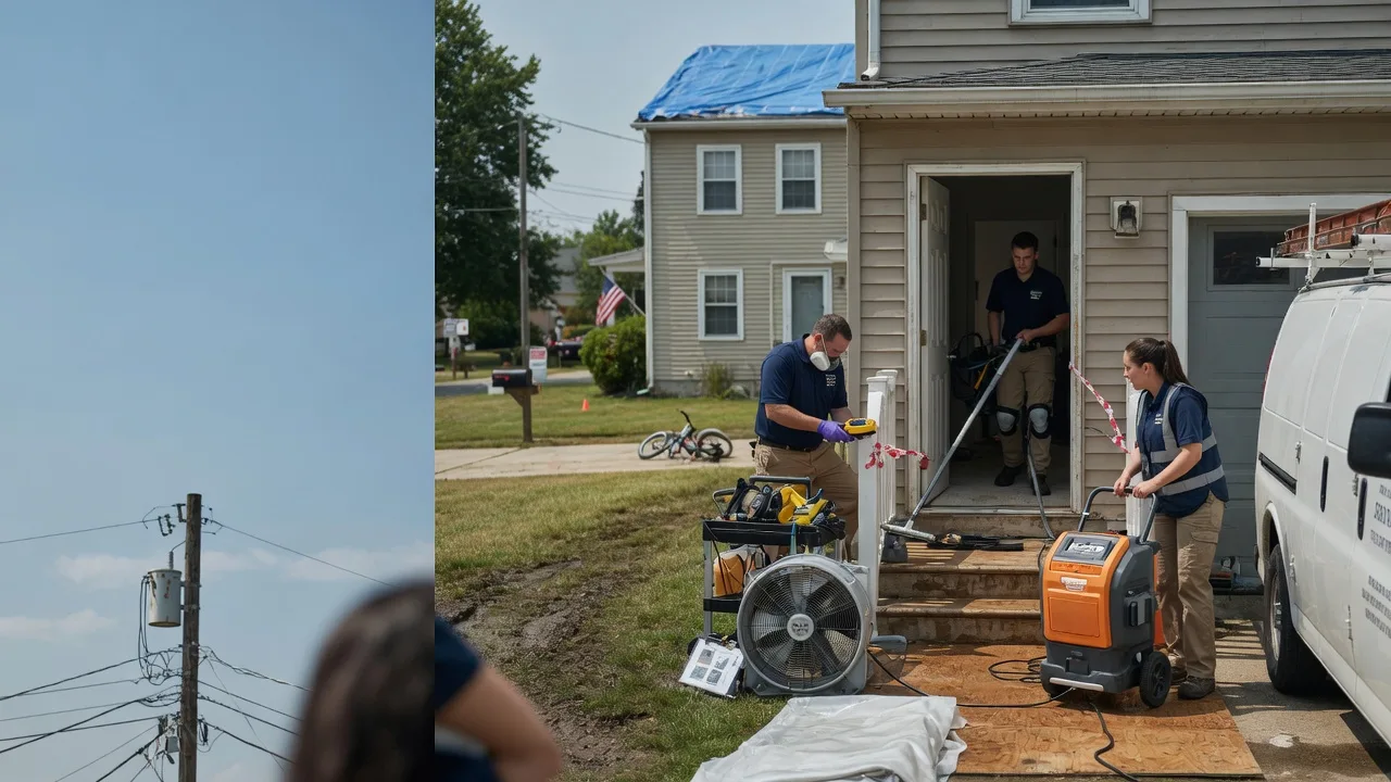 Water Damage Repair in Orleans, MI near me
